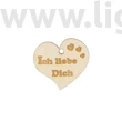 Bild 2/2 - Herz mini "Ich liebe Dich"