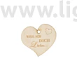 Bild 2/2 - Herz mini "Weil ich Dich liebe"