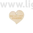 Bild 2/2 - Herz mini "Du lebst in unseren Herzen"