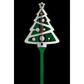3D Stecker Weihnachtsbaum grün