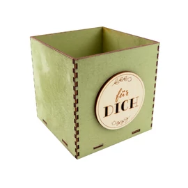 Holzbox 10 cm minze "Für Dich"