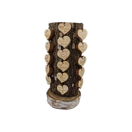 Display mit Herzanhängern 60 cm