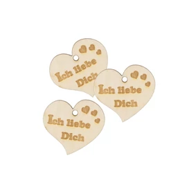 Herz mini "Ich liebe Dich"