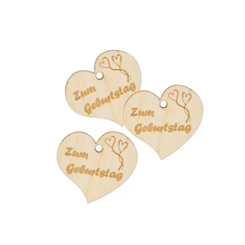Herz mini "Zum Geburtstag"