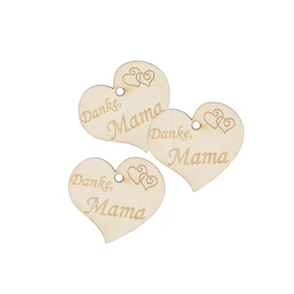 Herz mini "Danke, Mama"