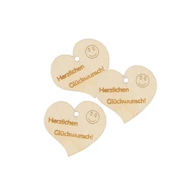 Herz mini "Alles Liebe zum Valentinstag"