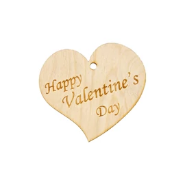 Herzanhänger "Happy Valentin`s Day"