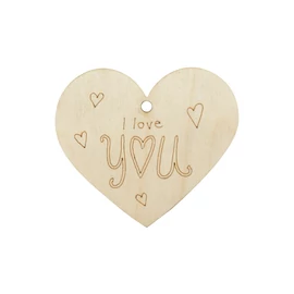 Herzanhänger "I love you"