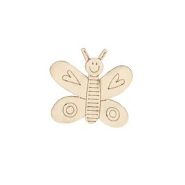 Holzfigure "Schmetterling"