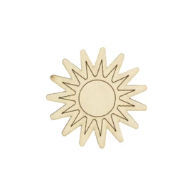 Holzfigure "Sonne"