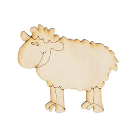 Holzfigure "Schaf groß"