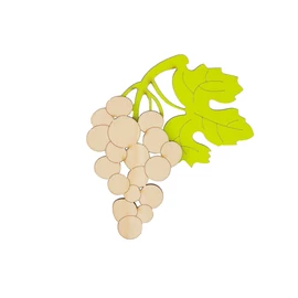 Holzfigure "Traube"
