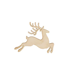 Holzfigure "Hirsch klein"