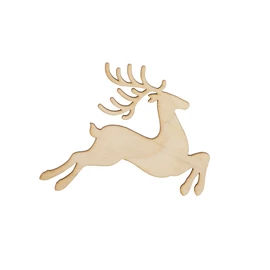 Holzfigure "Hirsch mittel"