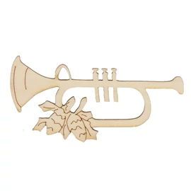 Holzfigure "Trompeten"