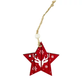 Rote Stern Anhänger