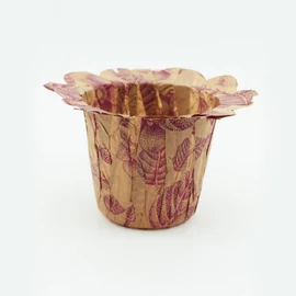 LIG Papier Übertopf 10,5cm wildrose