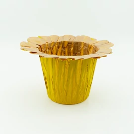 LIG Papier Übertopf 10,5cm gelb