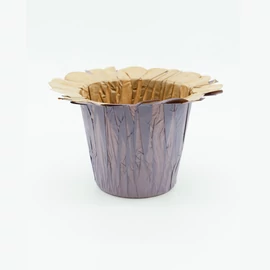 LIG Papier Übertopf 10,5cm lila