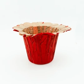 LIG Papier Übertopf 10,5cm rot