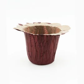 LIG Papier Übertopf 10,5cm bordeaux