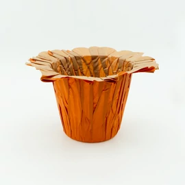 LIG Papier Übertopf 10,5cm orange