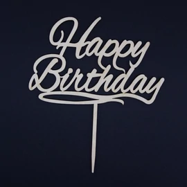 Text Stecker "Happy Birthday"