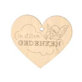 Herz "In stillem Gedenken"