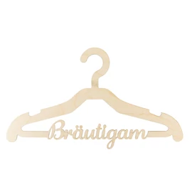 Kleiderbügel "Bräutigam"