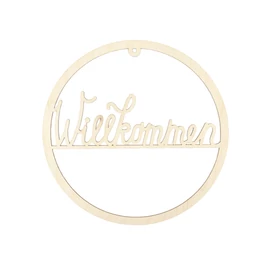 Türklopfer "Willkommen"