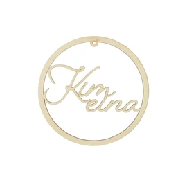 Türklopfer "Kim eina" 20 cm