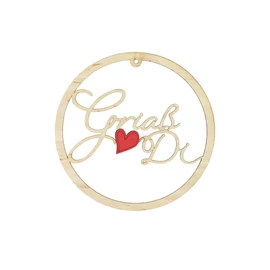 Türklopfer "Griaß Di" 20 cm