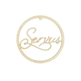 Türklopfer "Servus" 20 cm