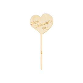 Blumenstecker "Happy Valentin's Day"