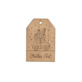 Weihnachten Grußkarte "Auto"