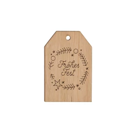 Weihnachten Grußkarte "Kranz"