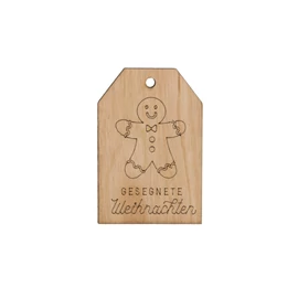 Weihnachten Grußkarte "Lebkuchen"