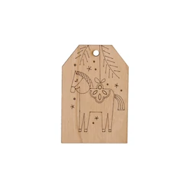 Weihnachten Grußkarte "Pferd"