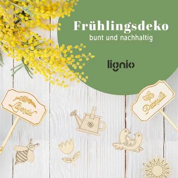 Frühlingsdeko - bunt und nachhaltig!