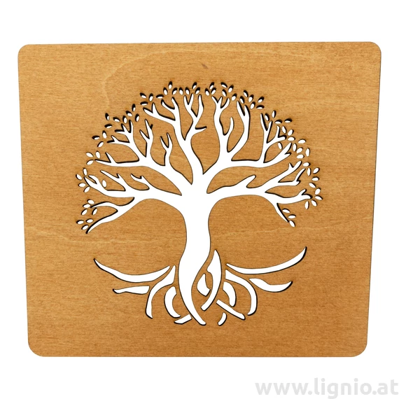 Spruchschild " Lebensbaum "