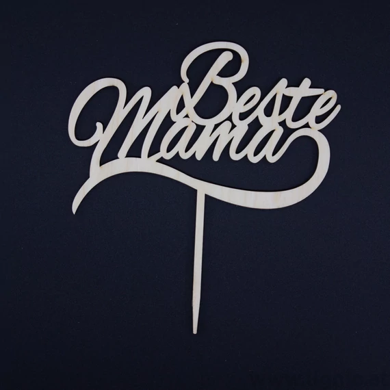 Cake Topper "Beste Mama"