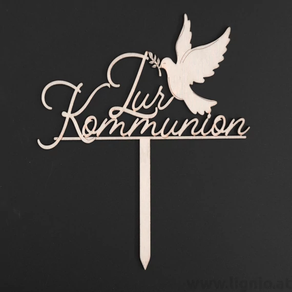 Cake Topper "Zur Kommunion"