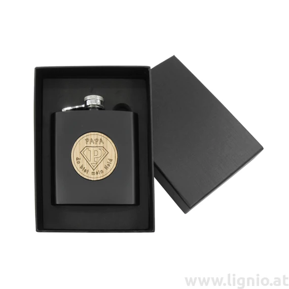 Flasche "Papa, du bist mein Held"