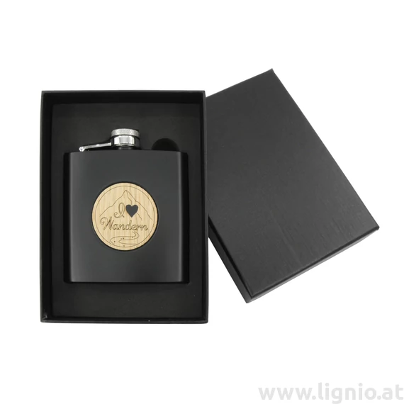 Flasche "I Love Wandern"