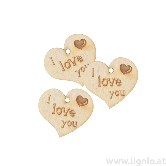 Herz mini "I love you"