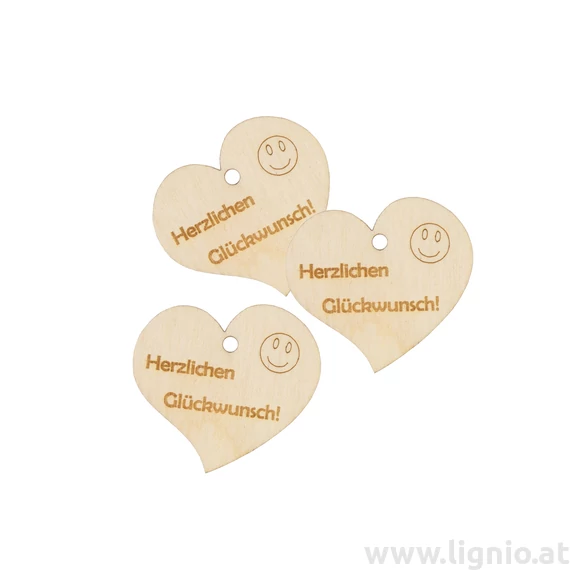 Herz mini "Alles Liebe zum Valentinstag"