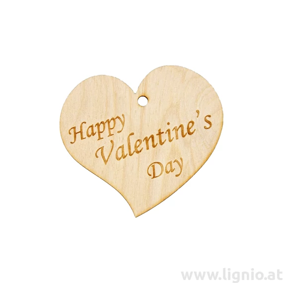 Herzanhänger "Happy Valentin`s Day"