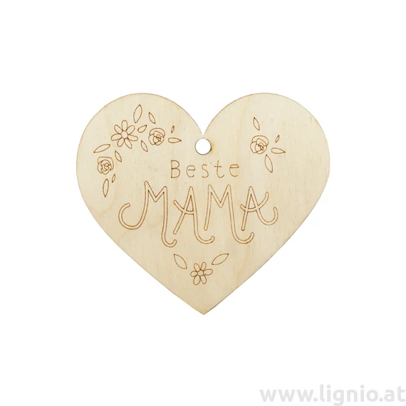 Herzanhänger "Beste Mama"