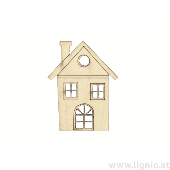 Holzfigure "Häuschen"