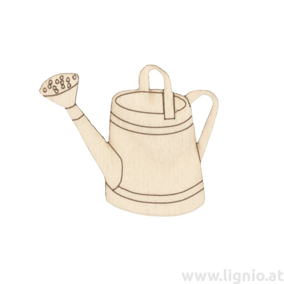 Holzfigure "Gießkanne leer"